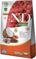 N&D Natural And Delicious Quinoa Feline Adult Skin Peixe 1.5kg